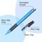 Mechanical Pencils Set 1.8mm, 2B Pencil Lead, 12 Pencils, School Supplies, Teacher Supplies, Drawing Pencils, Sketching Pencils, 12 Tube Lead Refill Set, 12 Erasers for Drafting Drawing Sketching